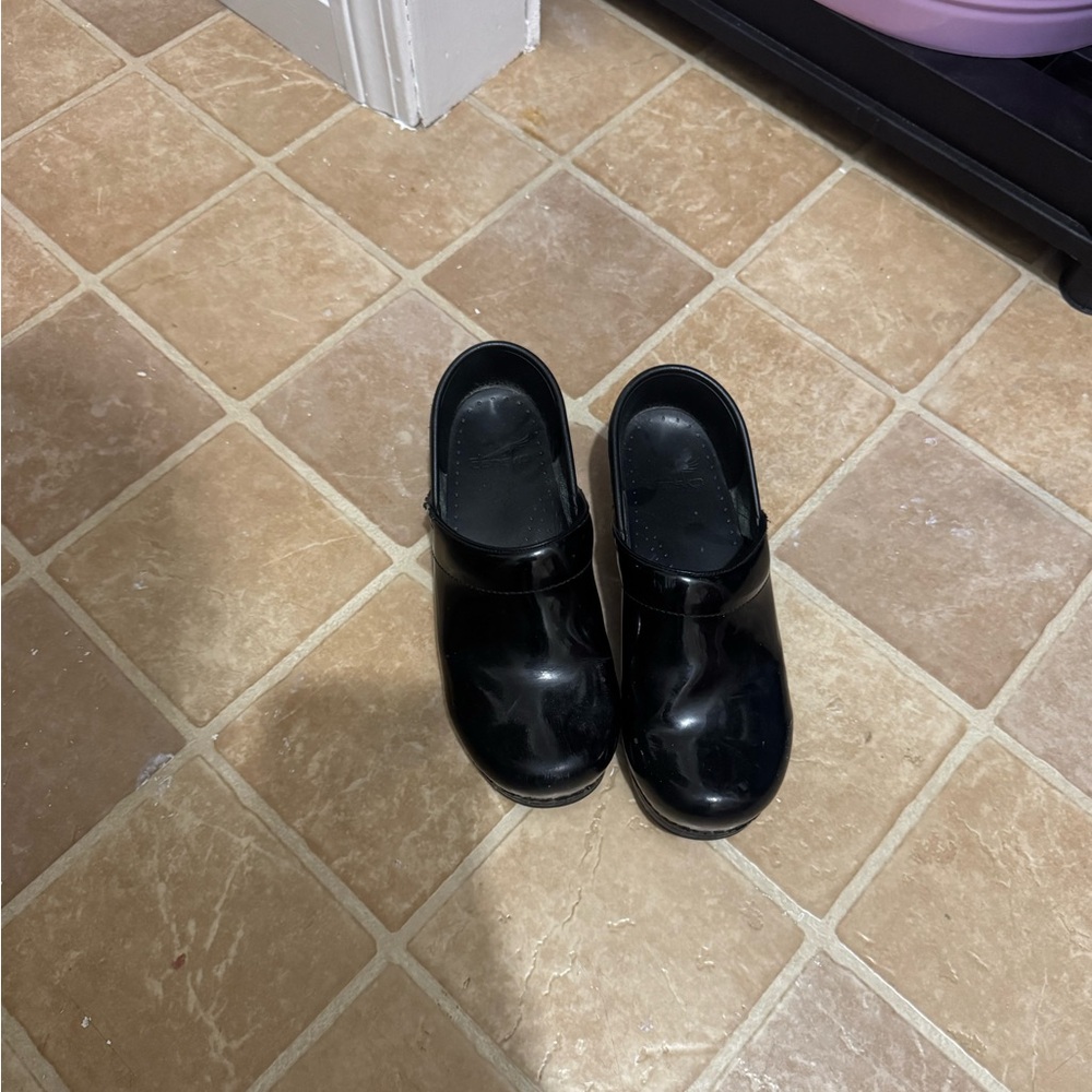 Classic Black Kids Clogs